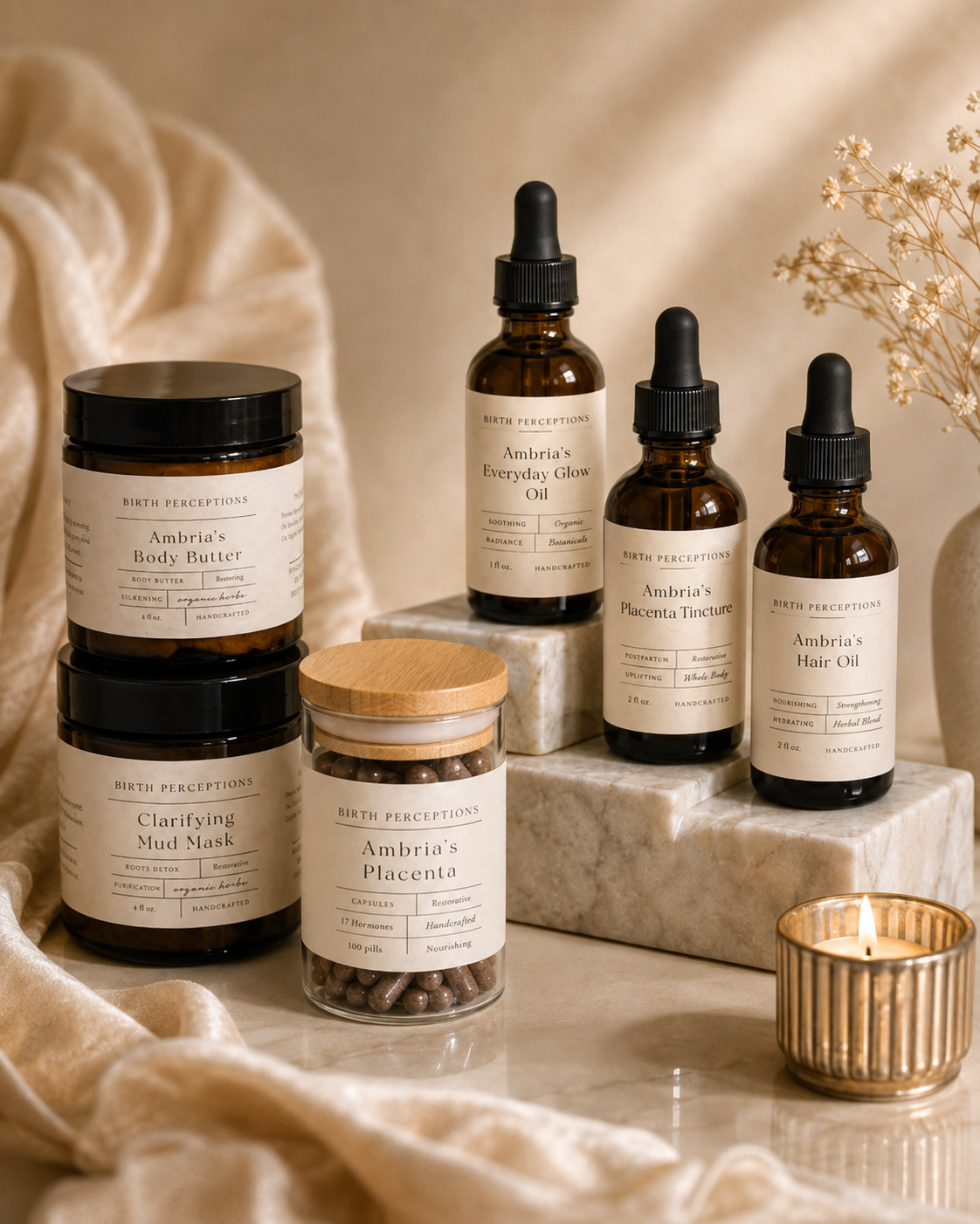 Ambria Birth Perceptions placenta and postpartum product presentation
