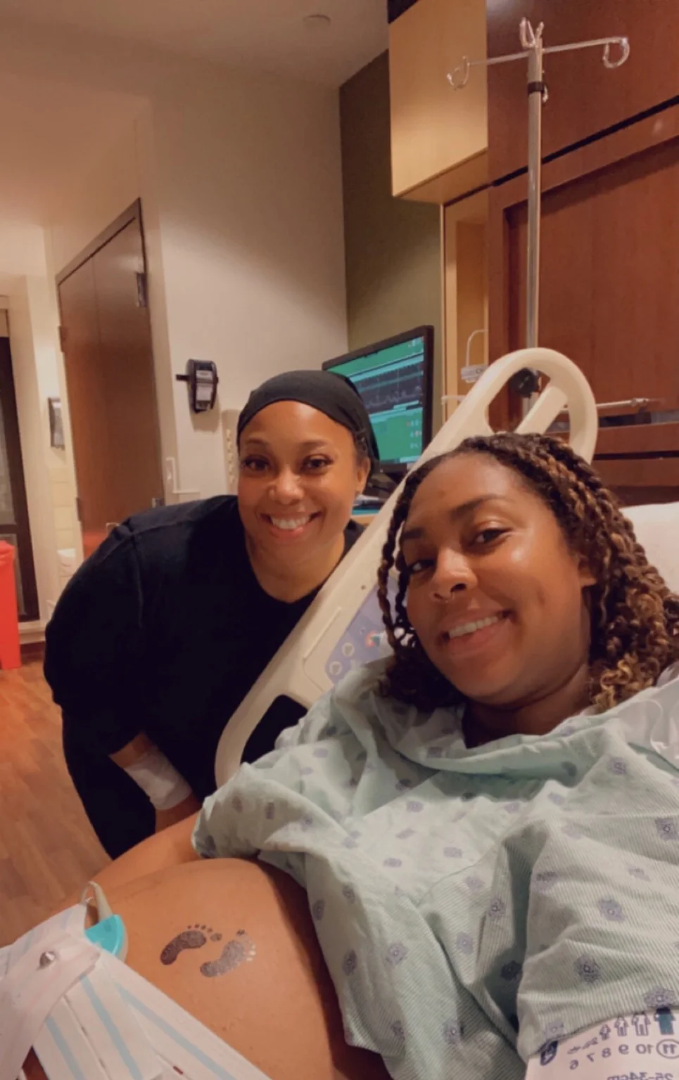 Birth Perceptions supporting a laboring client